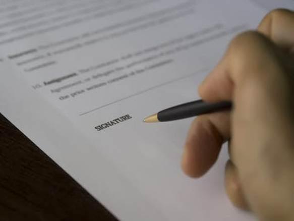 signing for Binding Death Benefit Nomination
